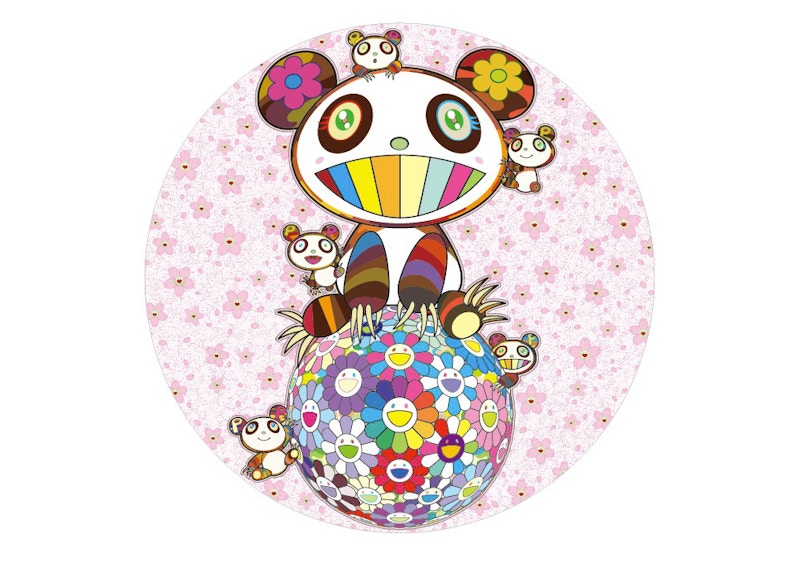 Takashi Murakami Sakura (Cherry Blossom) and Panda Print (Signed, Edition of 300)