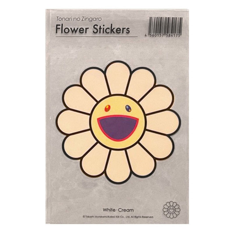 Takashi Murakami White x Cream Sticker