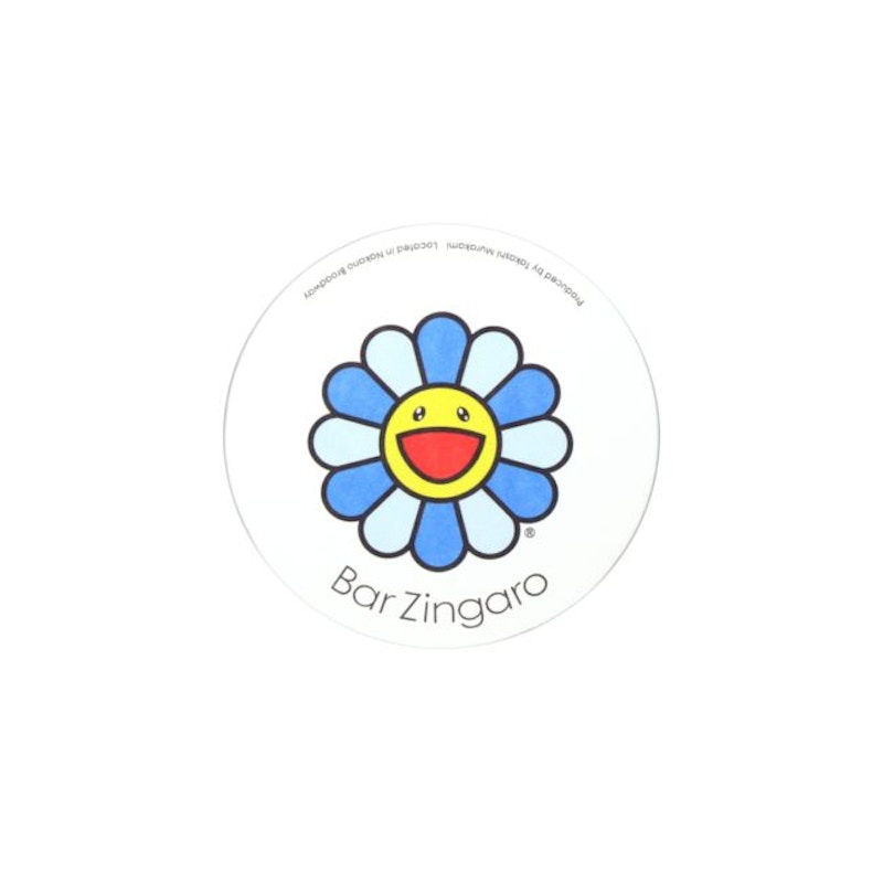 Takashi Murakami x Bar Zingaro Flower Coaster 15pc Blue