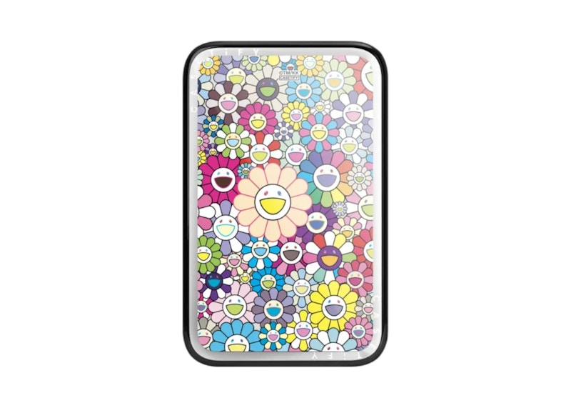 Takashi Murakami x CASETiFY: Flowers Bloom Flowers Bloom (Rainbow) Powerthru Power Bank Silver