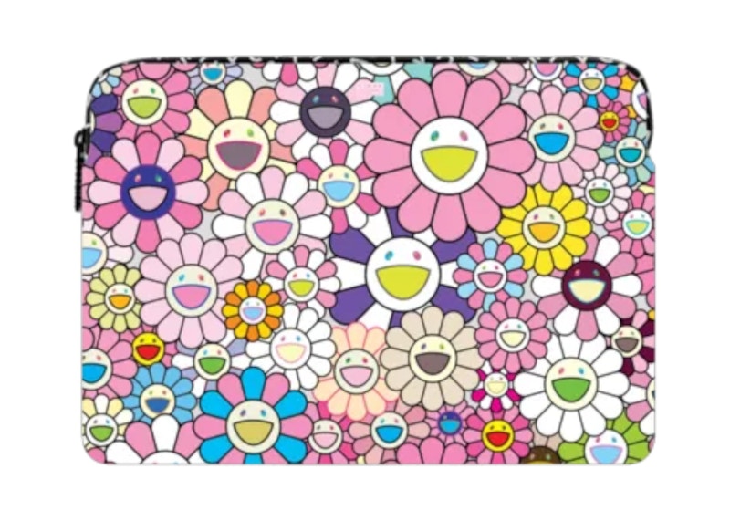 Takashi Murakami x CASETiFY: Flowers Bloom (Pink) Laptop Sleeve Multicolor