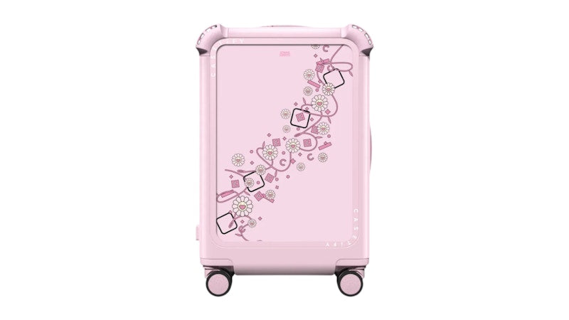 Takashi Murakami x CASETiFY Flowers Trail (Pink) 29" Check-In Trunk Suitcase Glossy Primrose Pink