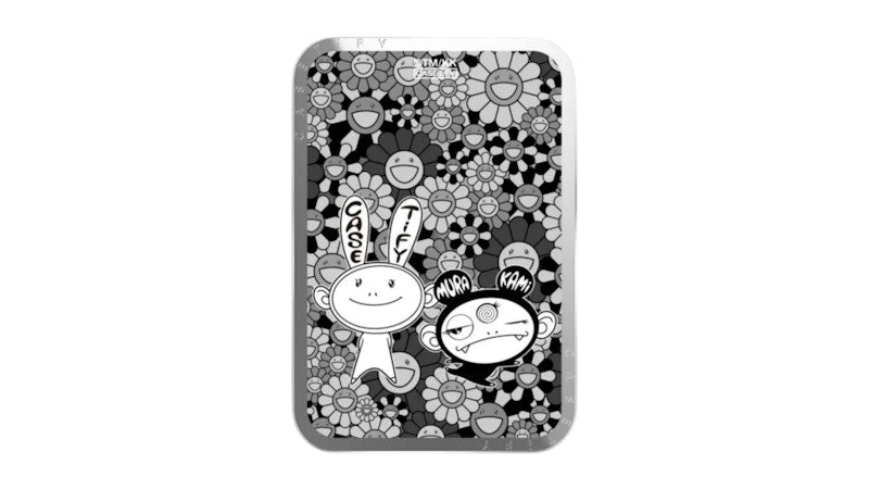 Takashi Murakami x CASETiFY Kaikai And Kiki Dance Duo (Mono) Snappy Magsafe Cardholder Stand Mirror