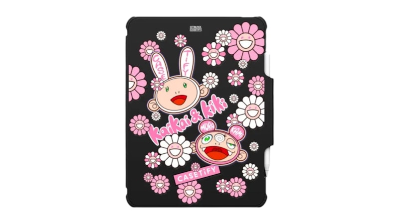 Takashi Murakami x CASETiFY Kaikai And Kiki Sticker Mania Ipad Air 11" Tablet Case Black