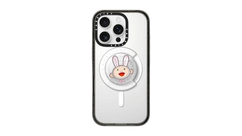 Takashi Murakami x CASETiFY Kaikai Snappy Grip Holder White