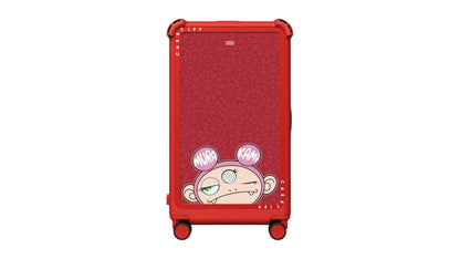 Takashi Murakami x CASETiFY Kiki 29" Check-In Trunk Suitcase Cherry Red