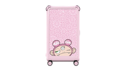 Takashi Murakami x CASETiFY Kiki 29" Check-In Trunk Suitcase Glossy Primrose Pink