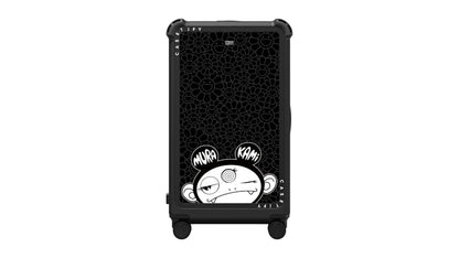 Takashi Murakami x CASETiFY Kiki 29" Check-In Trunk Suitcase Matte Black