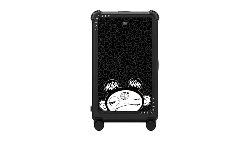 Takashi Murakami x CASETiFY Kiki 29" Check-In Trunk Suitcase Matte Black
