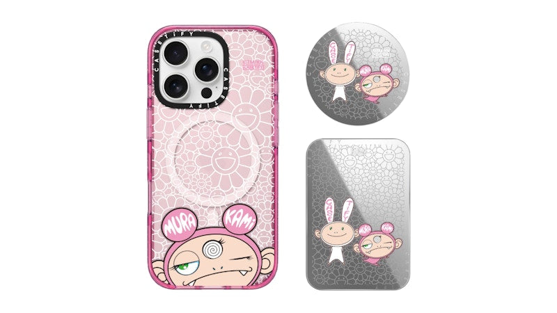 Takashi Murakami x CASETiFY Kiki Limited Set Pink