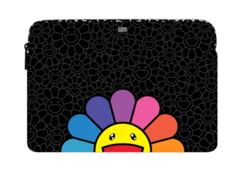 Takashi Murakami x CASETiFY: Smile (Rainbow) Laptop Sleeve Multicolor