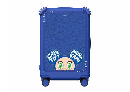 Takashi Murakami x Casetify Mr. Dob Bounce Carry On Travel Set Cobalt Blue
