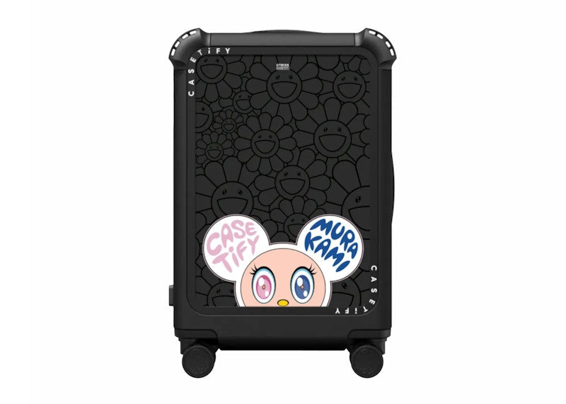 Takashi Murakami x Casetify Mr. Dob Bounce Carry On Travel Set Matte Black