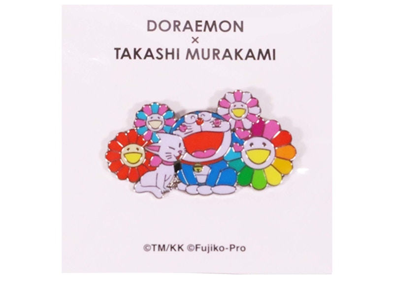 Takashi Murakami x Doraemon D Pins