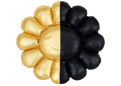 Takashi Murakami x HIKARU Collaboration Flower Plush 30CM Black/Gold