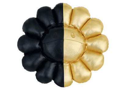 Takashi Murakami x HIKARU Collaboration Flower Plush 30CM Black/Gold