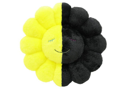 Takashi Murakami x HIKARU Collaboration Flower Plush 30CM Black/Yellow