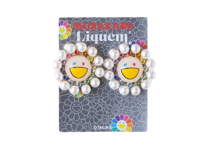 Takashi Murakami x Liquem Flower Earrings