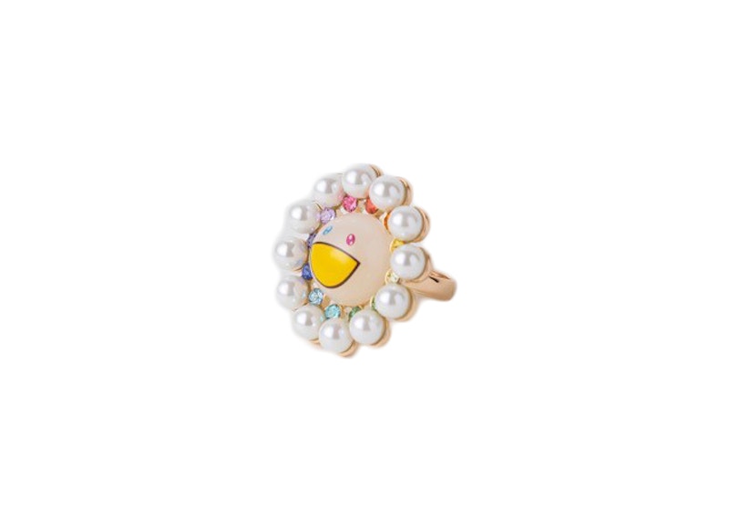 Takashi Murakami x Liquem Flower Ring