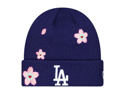 Takashi Murakami x Los Angeles Dodgers x MLB World Your Tokyo Series 2025 Cuffed Beanie Navy