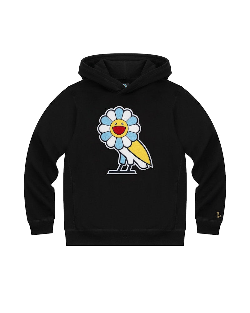 Takashi Murakami x OVO Hoodie Black