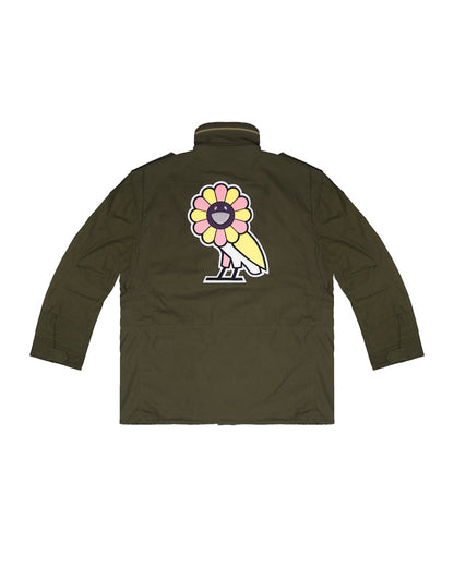 Takashi Murakami x OVO M65 Jacket Military Green