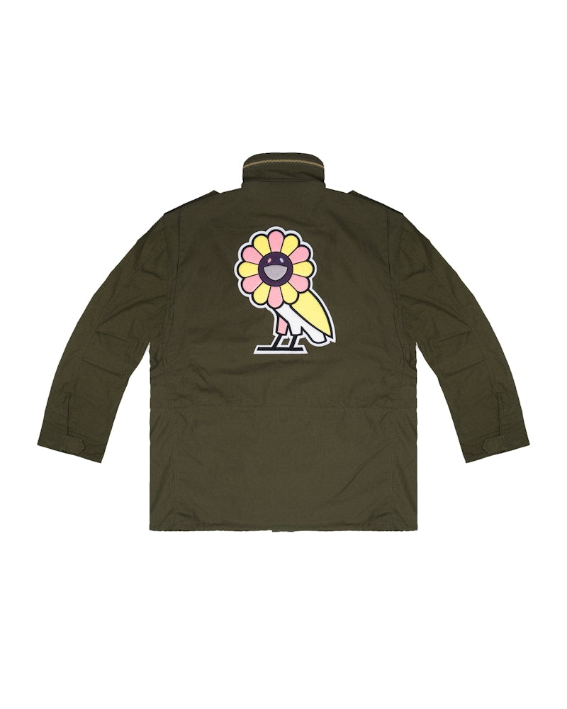 Takashi Murakami x OVO M65 Jacket Military Green