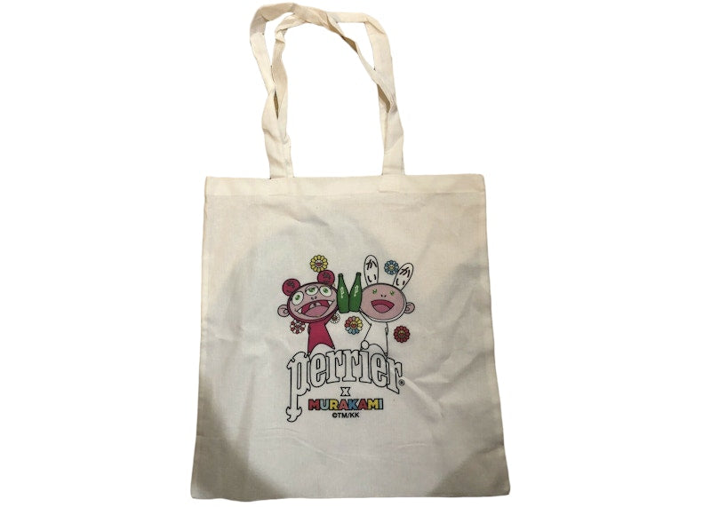 Takashi Murakami x Perrier Tote Bag
