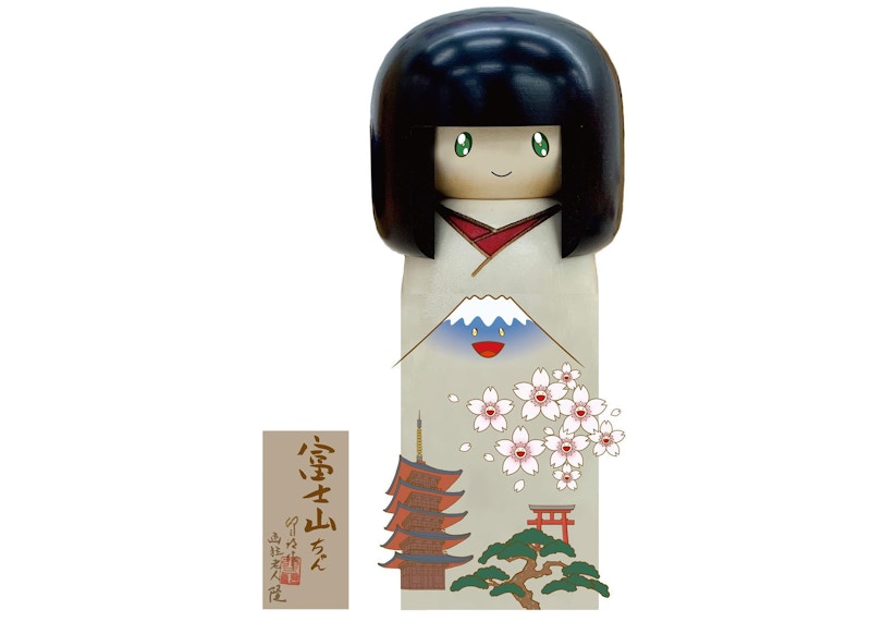 Takashi Murakami x Usaburo Kokeshi Dolls