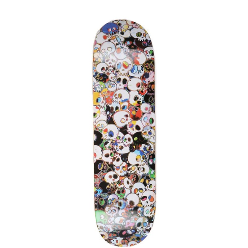 Takashi Murakami x Vans Vault Skulls Skateboard Deck Multi
