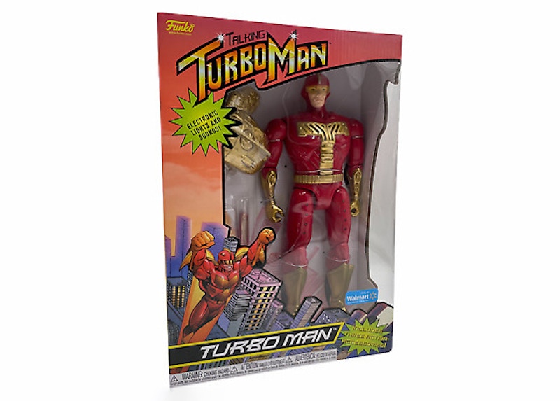 Talking Turbo Man Walmart Exclusive Action Figure