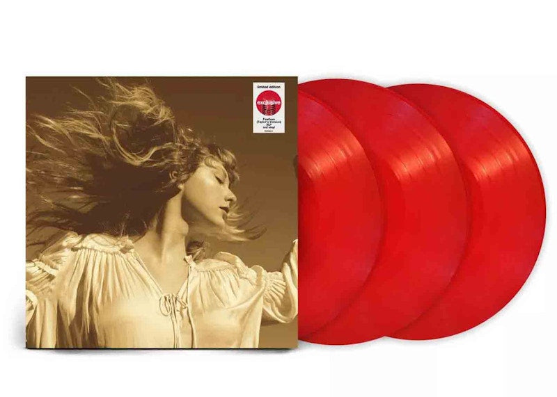 Taylor Swift Fearless (Taylor's Version) Target Exclusive 3XLP Vinyl Red