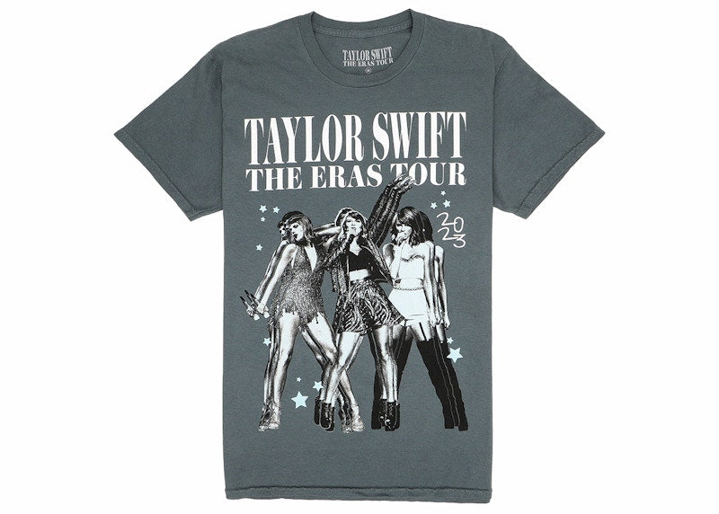 Taylor Swift The Eras Tour 1989 Album T-Shirt Blue