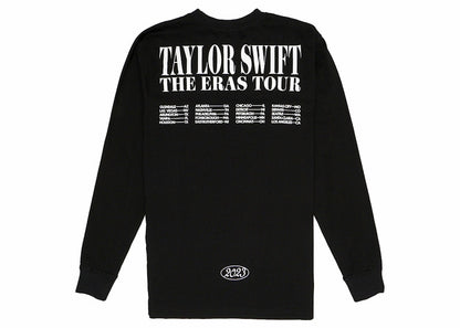 Taylor Swift The Eras Tour Long Sleeve T-Shirt Black