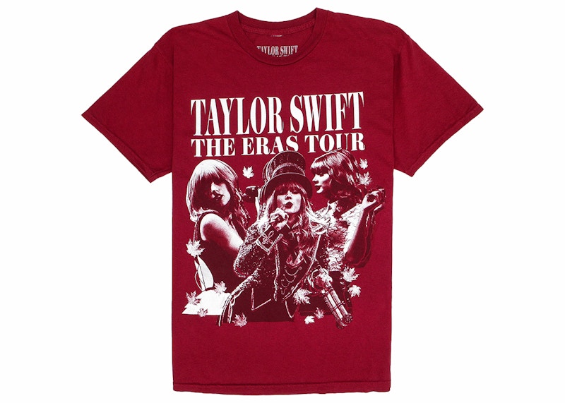 Taylor Swift The Eras Tour Red Album T-Shirt (Taylor's Version) Red