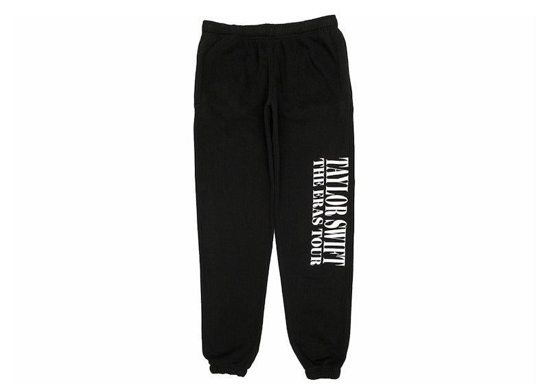 Taylor Swift The Eras Tour Sweatpants Black