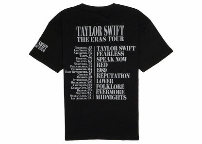 Taylor Swift The Eras Tour T-Shirt Black