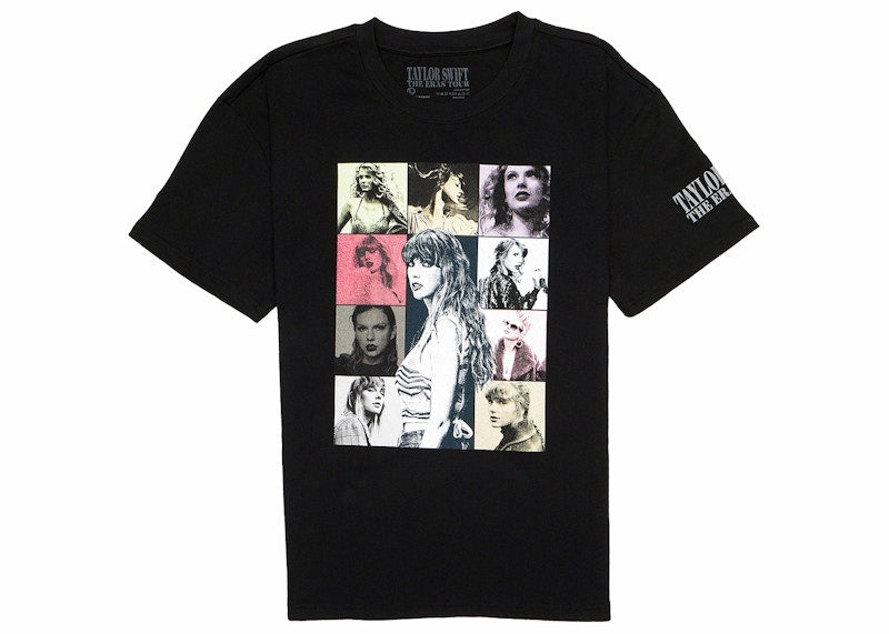 Taylor Swift The Eras Tour T-Shirt Black