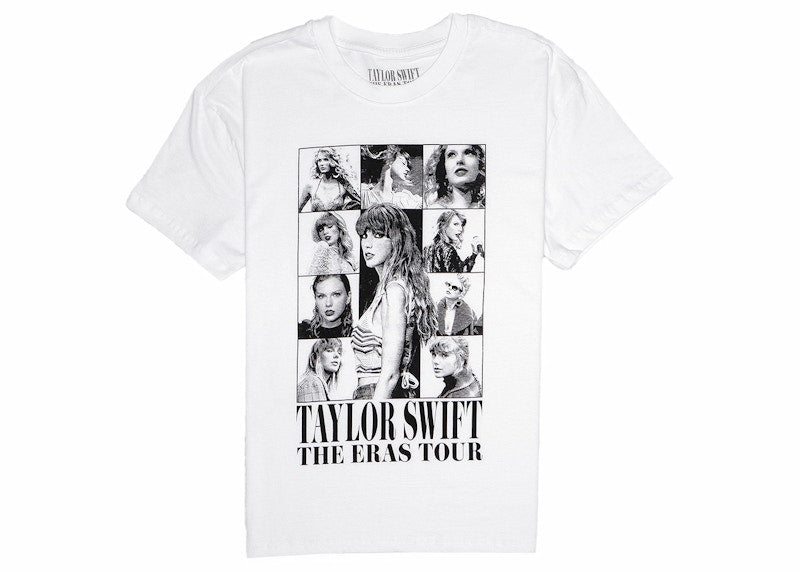Taylor Swift The Eras Tour White T-Shirt White