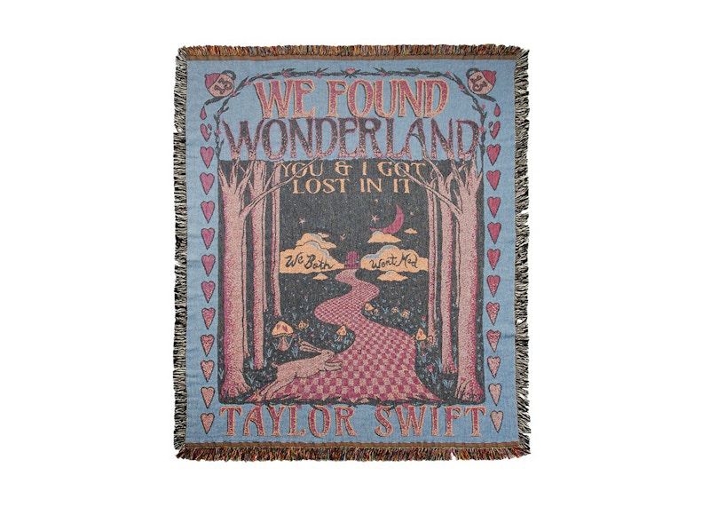 Taylor Swift We Found Wonderland Woven Blanket