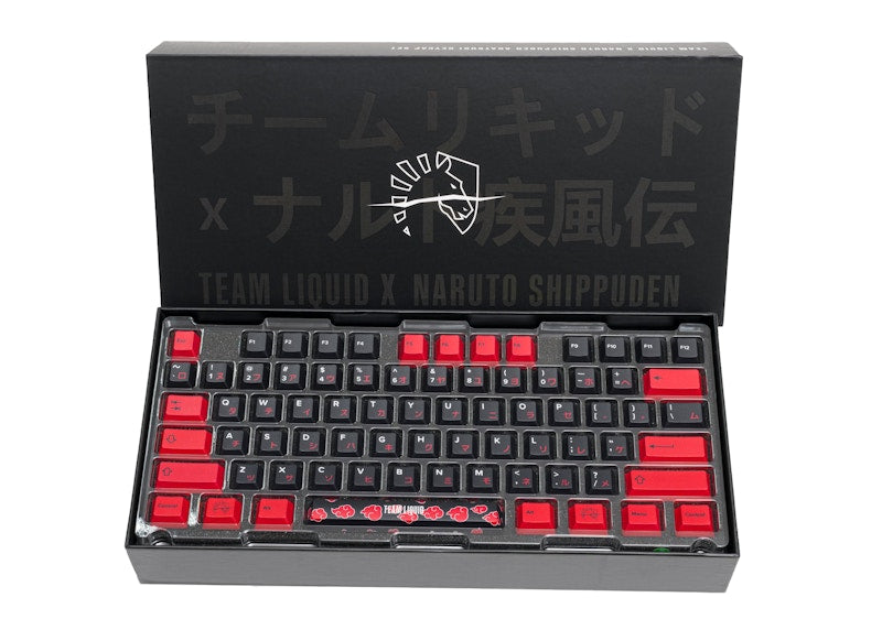 Team Liquid x Naruto Akatsuki Key Cap Set