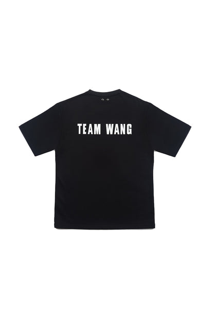TEAM WANG Logo T-shirt Black