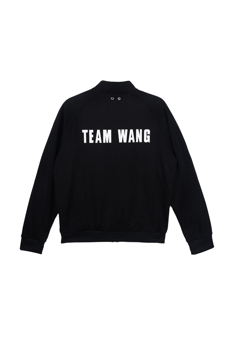 TEAM WANG Logo Track Jacket Black