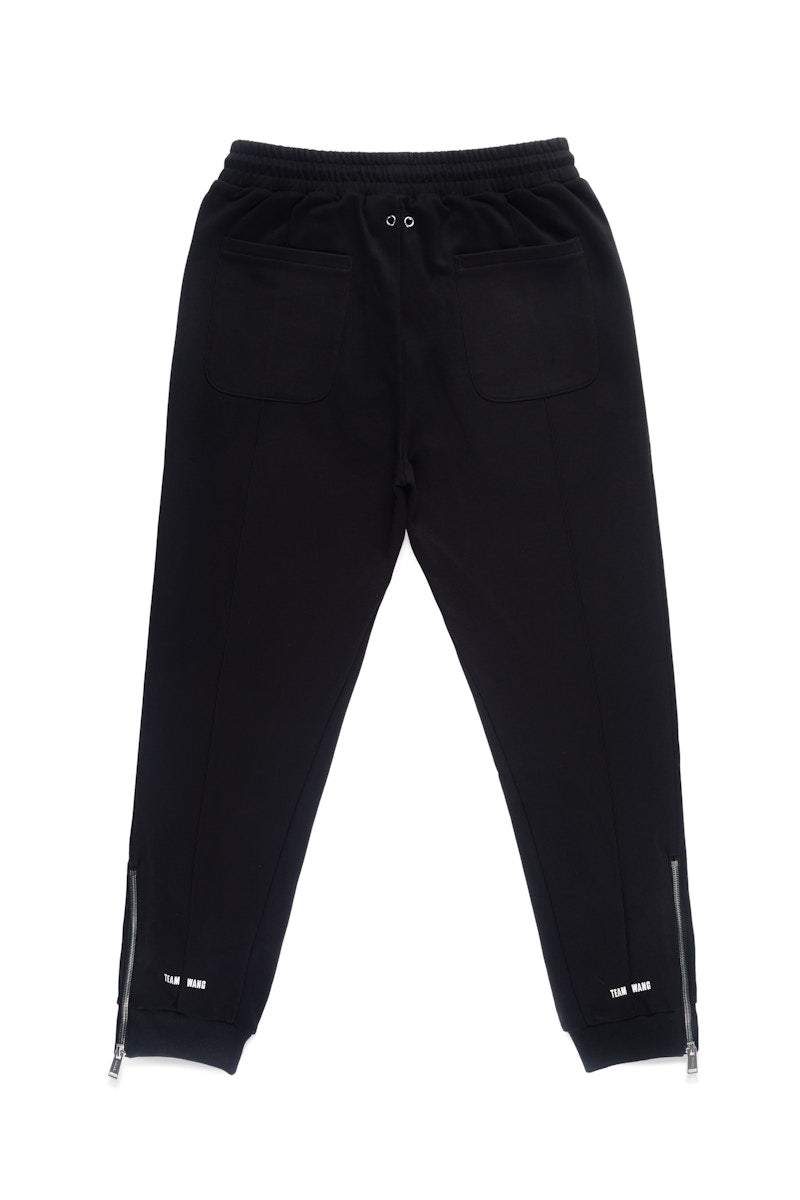 TEAM WANG Logo Track Pants Black