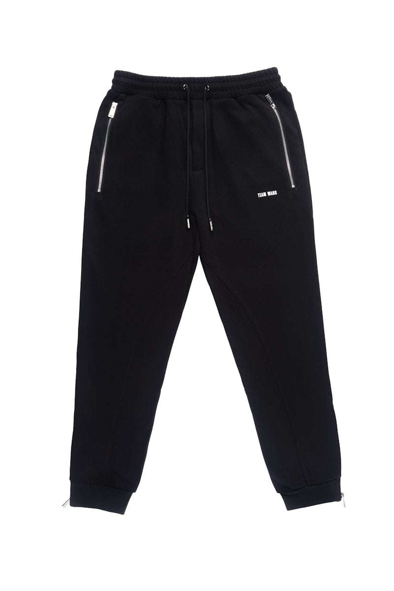 TEAM WANG Logo Track Pants Black