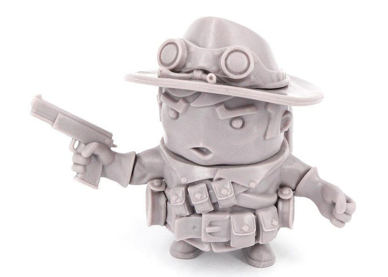 Ted Terranova Mighty Jaxx The Mountaineer by Rivet Wars Figure