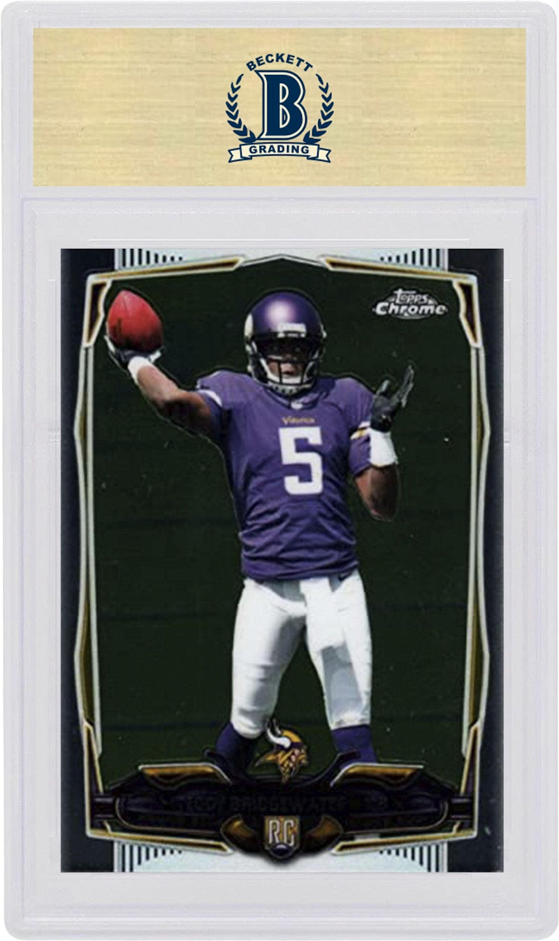 Teddy Bridgewater 2014 Topps Chrome Rookie Ball Over Head #173 (PSA or BGS Graded)