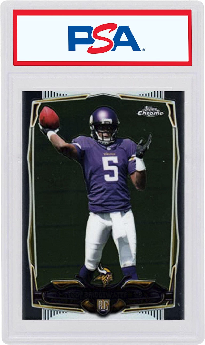 Teddy Bridgewater 2014 Topps Chrome Rookie Ball Over Head #173 (PSA or BGS Graded)
