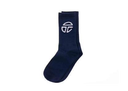 Telfar Athletic Logo Socks Navy