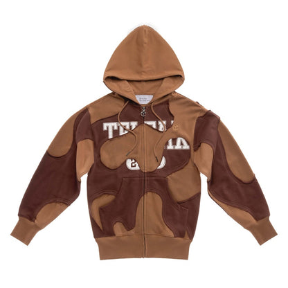 Telfar Camo Hoodie Chocolate